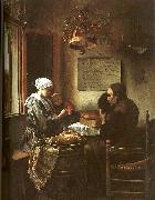 Jan Steen Grace Before a Meal Sweden oil painting reproduction